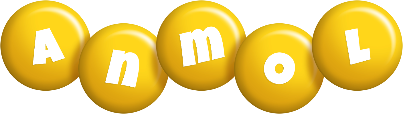 Anmol candy-yellow logo