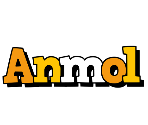 Anmol cartoon logo