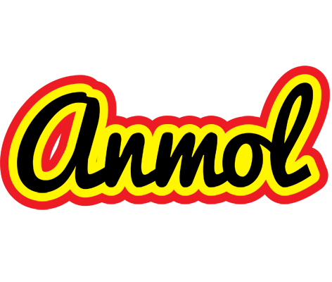 Anmol flaming logo