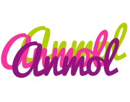 Anmol flowers logo