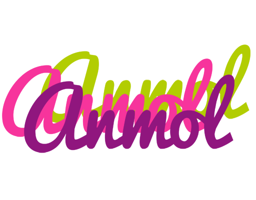 Anmol flowers logo