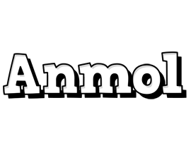 Anmol snowing logo
