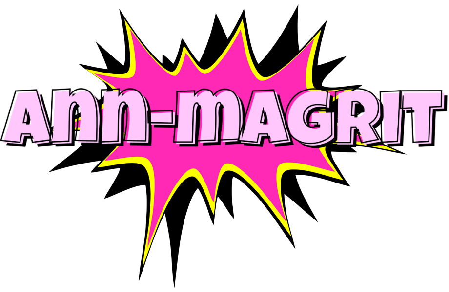 Ann-Magrit badabing logo