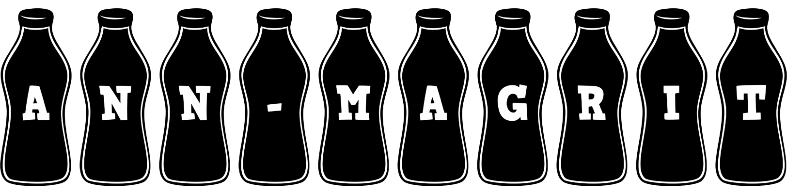 Ann-Magrit bottle logo