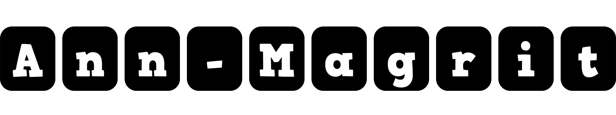 Ann-Magrit box logo