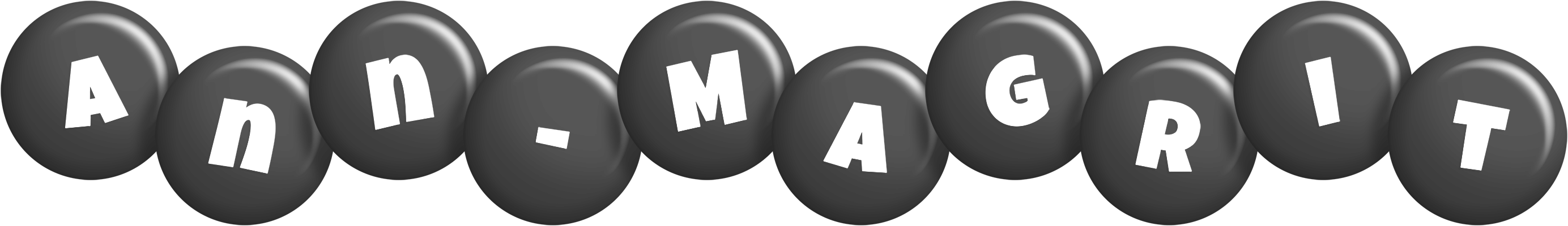 Ann-Magrit candy-black logo