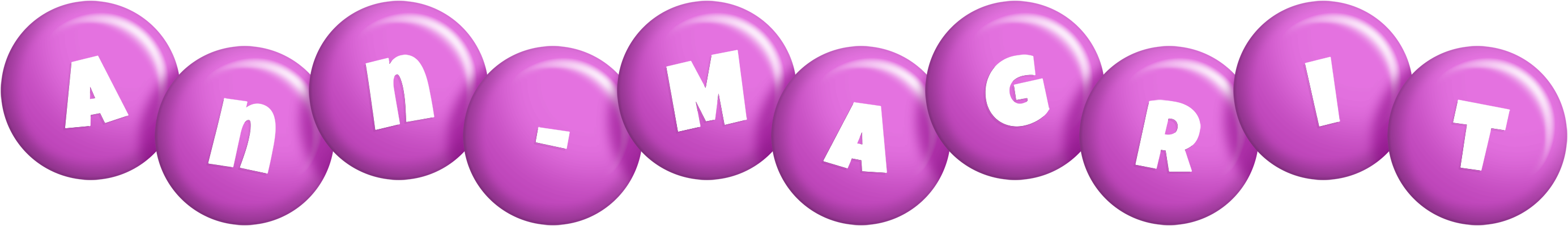 Ann-Magrit candy-purple logo