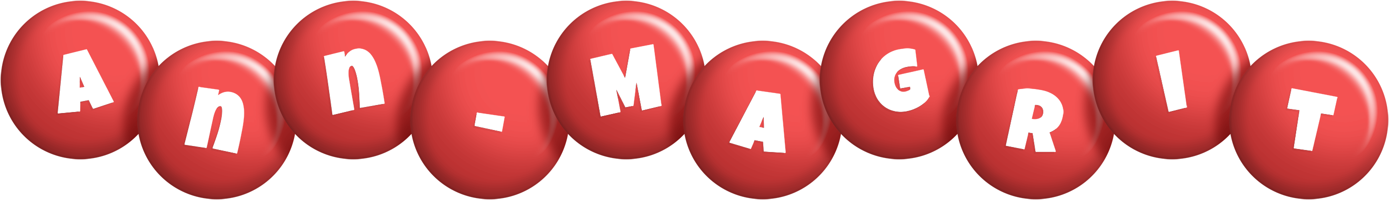 Ann-Magrit candy-red logo
