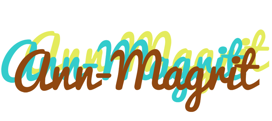 Ann-Magrit cupcake logo