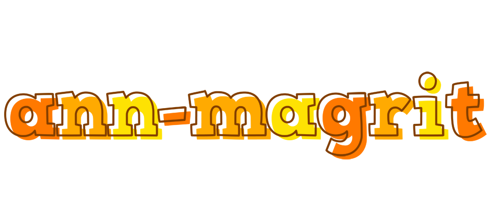 Ann-Magrit desert logo