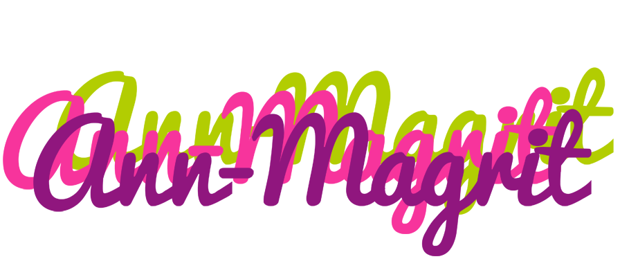 Ann-Magrit flowers logo