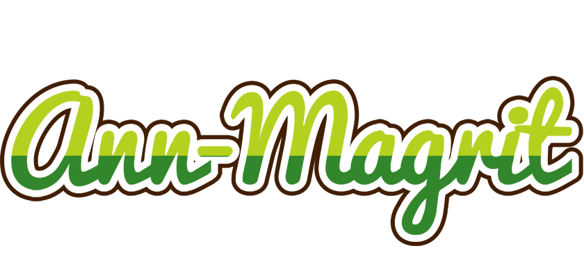 Ann-Magrit golfing logo