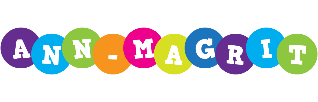 Ann-Magrit happy logo