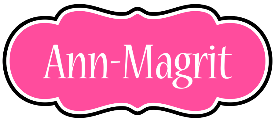 Ann-Magrit invitation logo