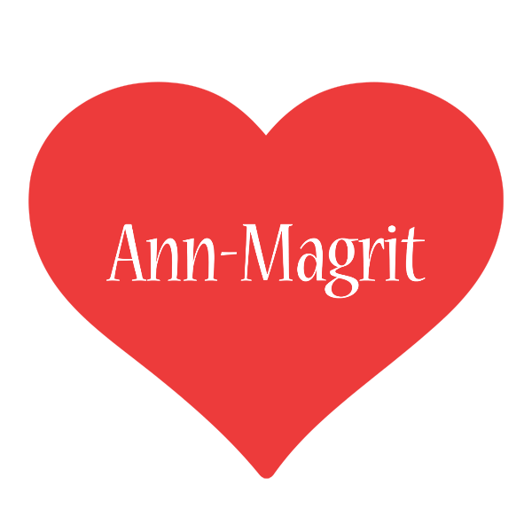 Ann-Magrit love logo