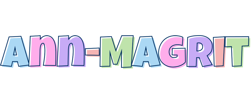 Ann-Magrit pastel logo