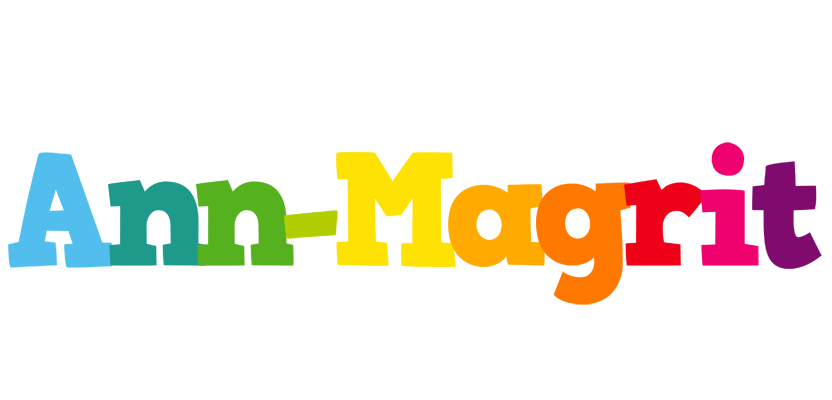 Ann-Magrit rainbows logo