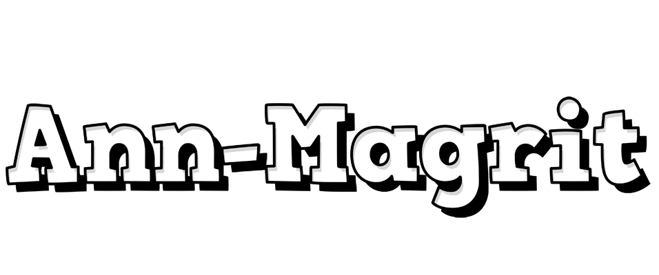 Ann-Magrit snowing logo