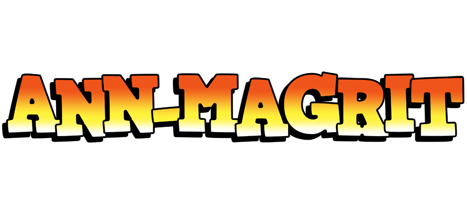 Ann-Magrit sunset logo
