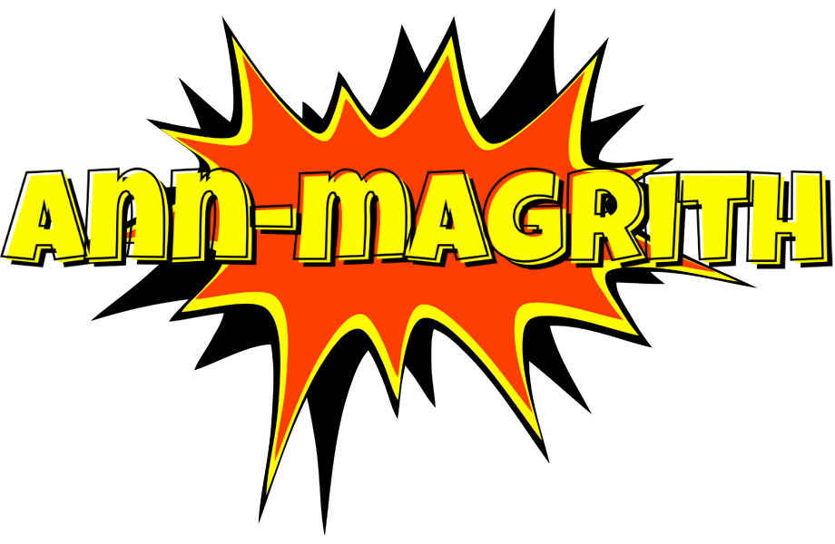 Ann-Magrith bazinga logo