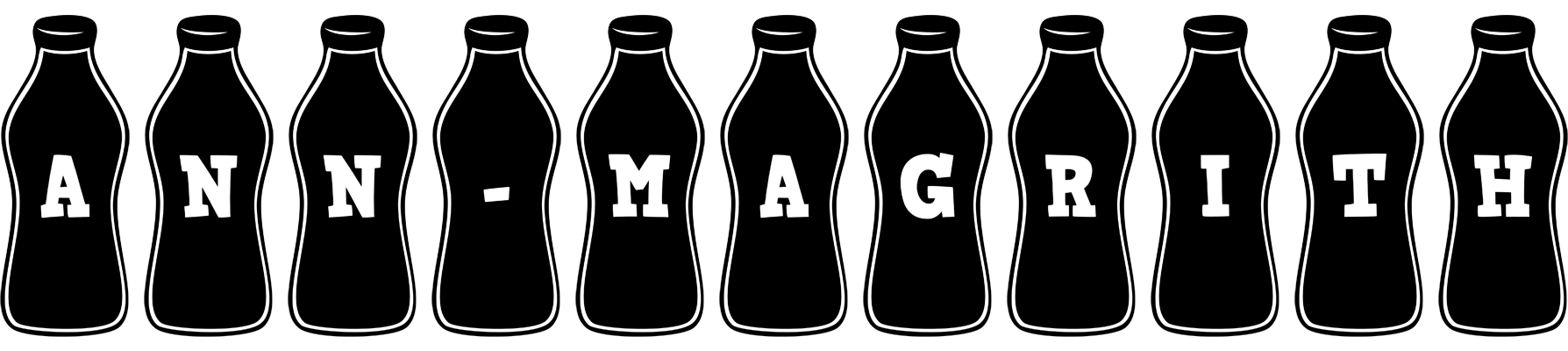 Ann-Magrith bottle logo