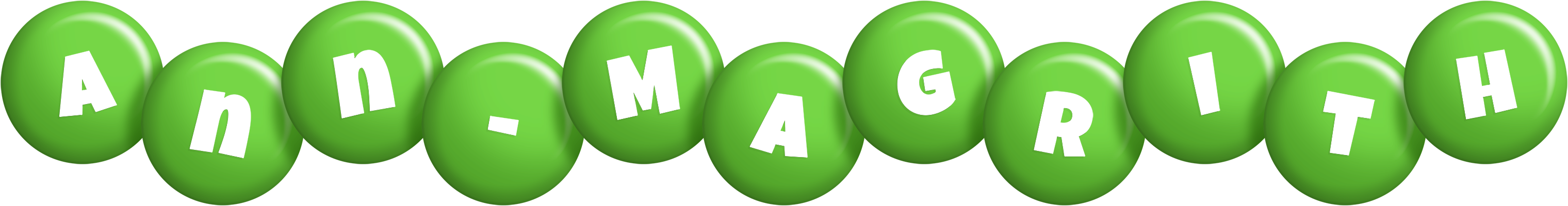 Ann-Magrith candy-green logo