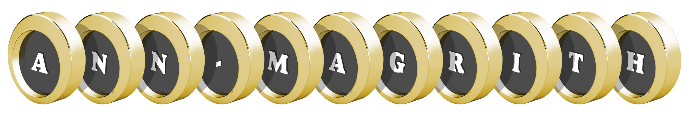 Ann-Magrith gold logo