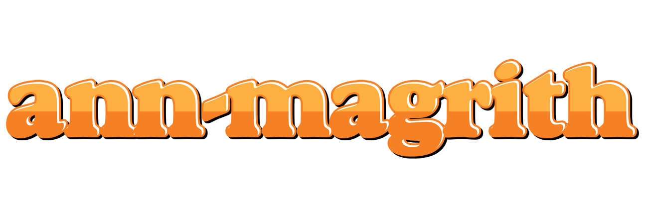 Ann-Magrith orange logo