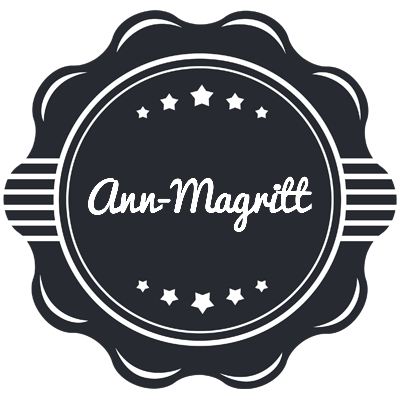 Ann-Magritt badge logo