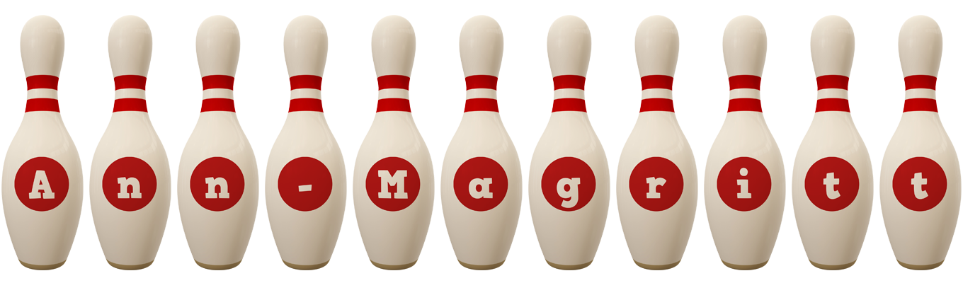 Ann-Magritt bowling-pin logo