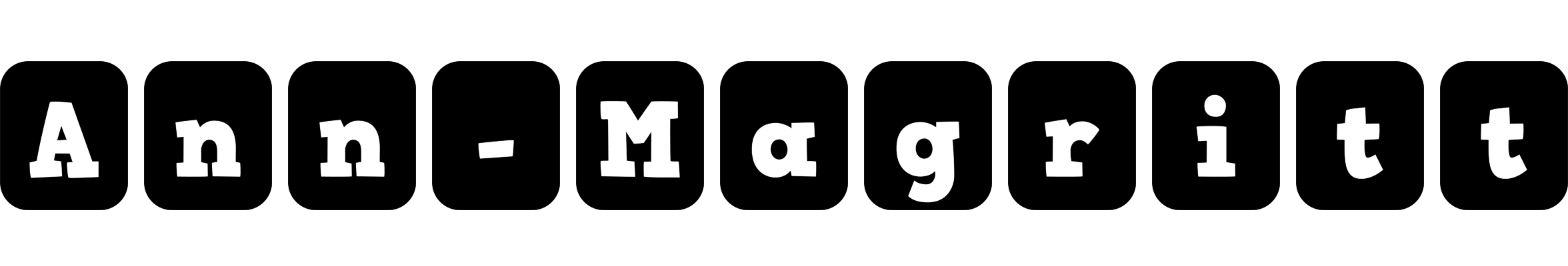 Ann-Magritt box logo