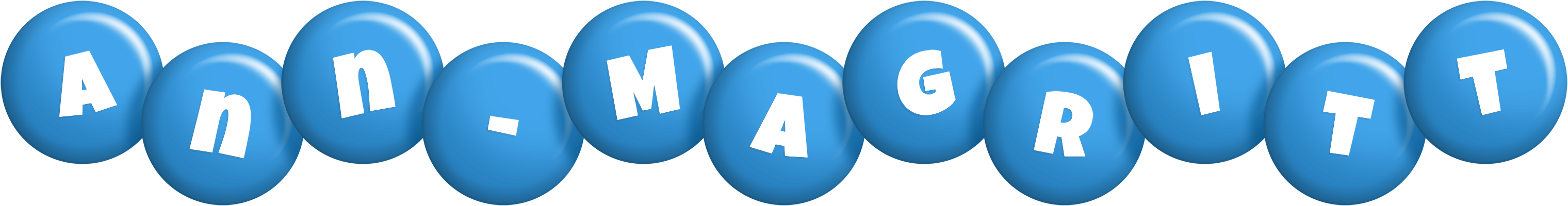 Ann-Magritt candy-blue logo