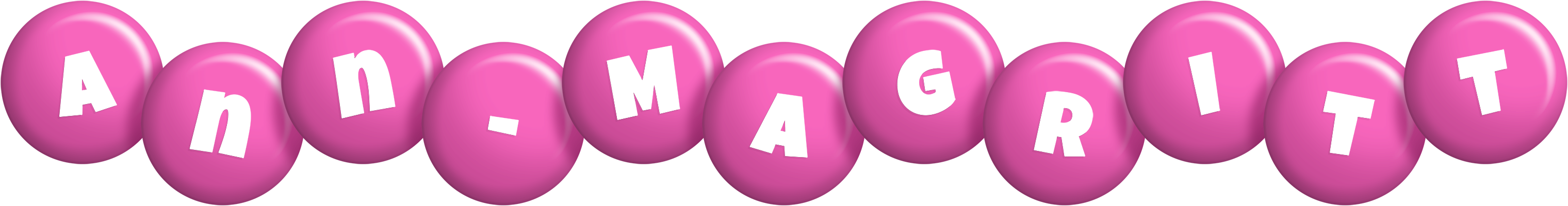 Ann-Magritt candy-pink logo