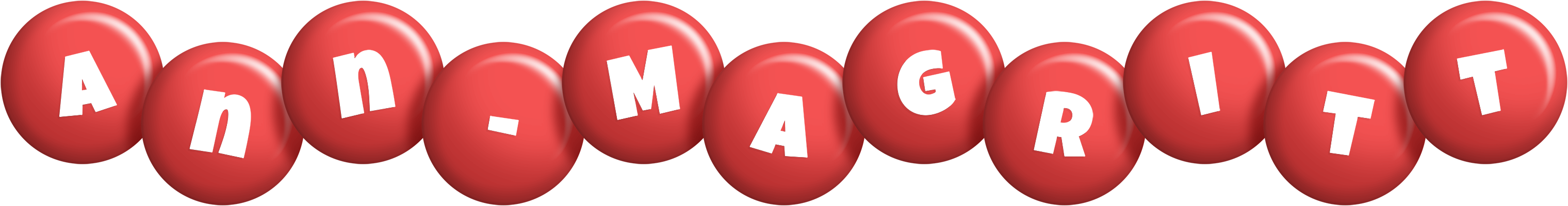 Ann-Magritt candy-red logo