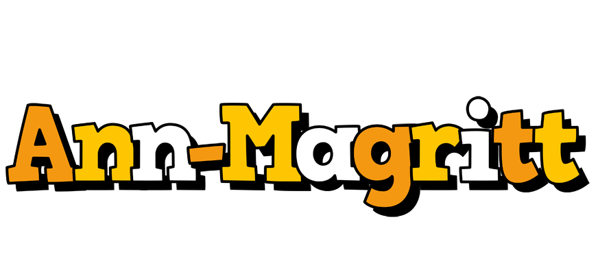 Ann-Magritt cartoon logo
