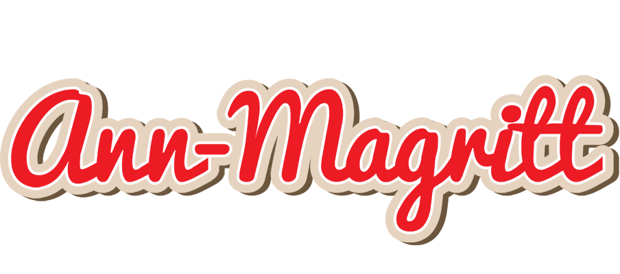 Ann-Magritt chocolate logo