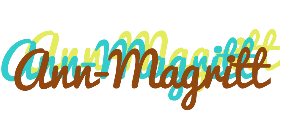 Ann-Magritt cupcake logo