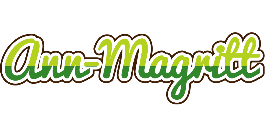 Ann-Magritt golfing logo