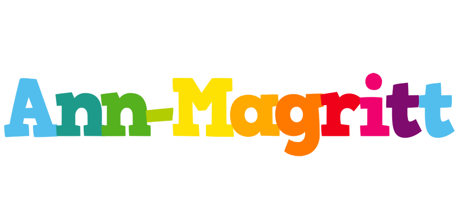 Ann-Magritt rainbows logo