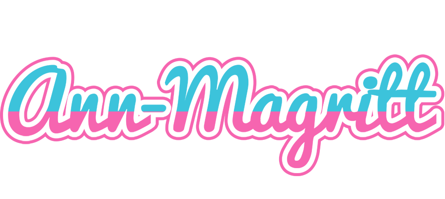 Ann-Magritt woman logo