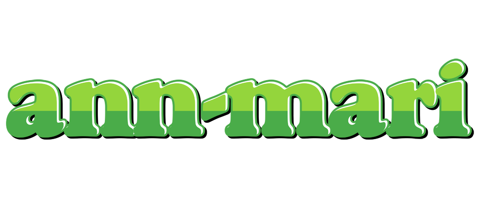 Ann-Mari apple logo