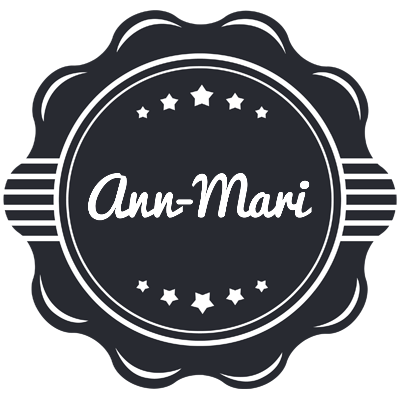 Ann-Mari badge logo