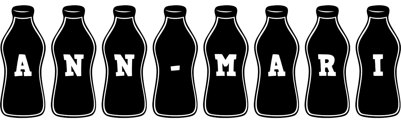 Ann-Mari bottle logo