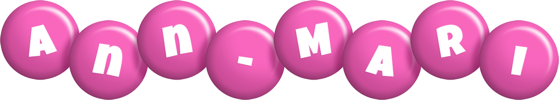 Ann-Mari candy-pink logo