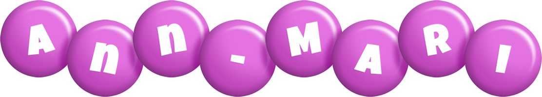 Ann-Mari candy-purple logo