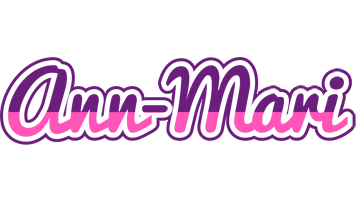 Ann-Mari cheerful logo