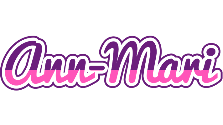 Ann-Mari cheerful logo