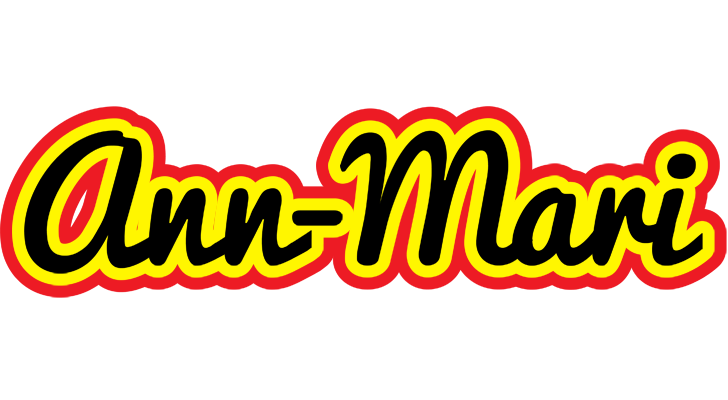Ann-Mari flaming logo