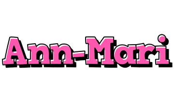 Ann-Mari girlish logo