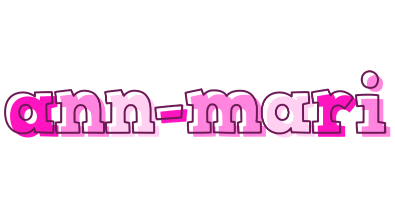 Ann-Mari hello logo